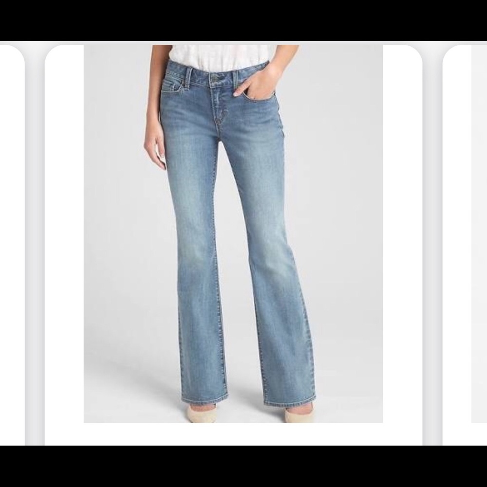 GAP Premium Flare Light Indigo Jeans